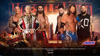 Team CODY vs. Team STYLES | 3v3 Elimination Tornado Tag Match | WWE 2K24