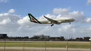 ITA Airways - Airbus A330 landing in Miami airport