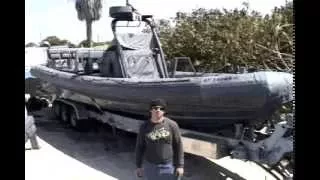 The 11 meter USMI Seal Team Boat