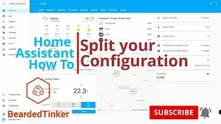 Home Assistant How To - split your configuration files (YAML way)