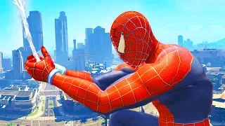 GIOCHIAMO A GTA5 COME SPIDER-MAN!!