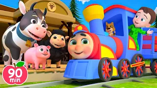 Train Song | Choo-Choo Train and MORE Educational Nursery Rhymes & Kids Songs