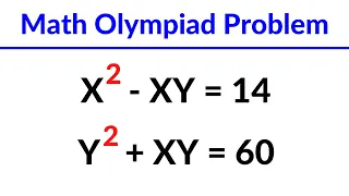 Math Olympiad Problem | Nice Algebra Challenge