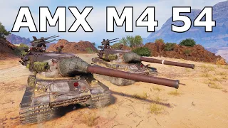 World of Tanks AMX M4 mle. 54 - 4 Kills 11,3K Damage