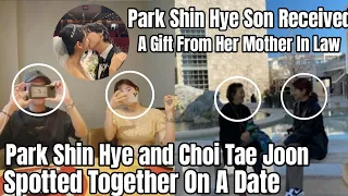 Park Shin Hye and Choi Tae Joon Spotted Together On A Date / Shin Hye Son RECEIVE A  SPECIAL GIFT