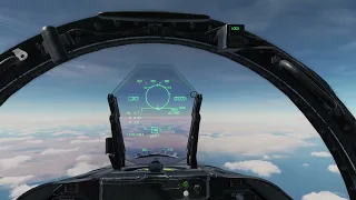 DCS F/A-18C Tutorial 4 - A/A Missile with radar cueing
