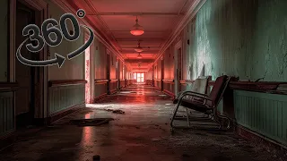 360° VR | Insane Asylum's Hallway Walk