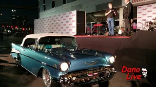 Chip Foose SEMA Reveal 57 Chevy on DAN-O-VISION...