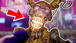 BURNTRAP HUNTS GREGORY & has a JUMPSCARE now! (FNAF Security Breach Mods)