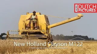 Tarwe dorsen met een New Holland Clayson M122 | Harvesting wheat | Weizenernte | Classic