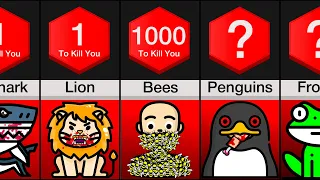 Comparison: How Many Animals To Kill You