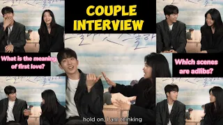 [Eng]Nam Joohyuk & Kim Taeri couple interview|which scenes are adlibs? #namjoohyuk #kimtaeri #2521