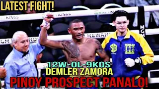 LATEST! Pinoy Prospect Panalo kontra sa malaking kalaban! DEMLER ZAMORA VS NIKOLAI BUZOLIN!