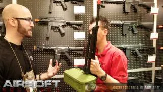 EPIC PKM! Brian Holt & Tom Harris discuss Echo1's Newest Machine Gun Prototype at Shot Show 2012