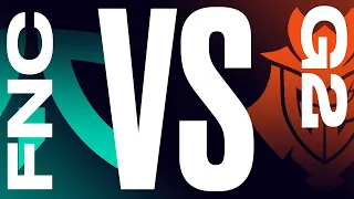 FNC vs. G2 - Semifinals | LEC Spring | Fnatic vs. G2 Esports | Game 1 (2022)