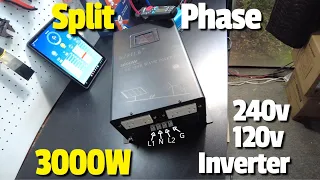 NEW WZRELB (Reliable) 3000W 48V Split Phase Inverter