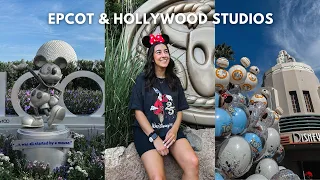 DAY 1 | DISNEY WORLD VLOG! Epcot, Frozen, Hollywood Studios, Roundup Rodeo BBQ, Fantasmic & more!