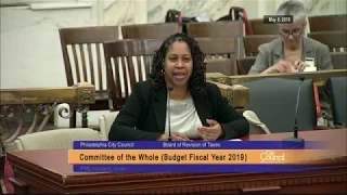 FY2019 Budget Hearing - Board of the Revision of Taxes 5-8-2018