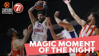 7DAYS Magic Moment of the Night: Tornike Shengelia, CSKA Moscow