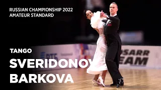 Evgeny Sveridonov - Angelina Barkova | Tango | F | Amateur St | Russian Championship 2022