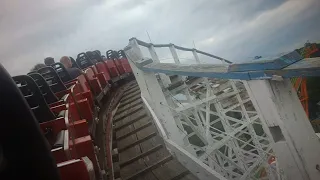 Screamin' Eagle - Six Flags St. Louis - Back Row (4K HD POV) - August 2023