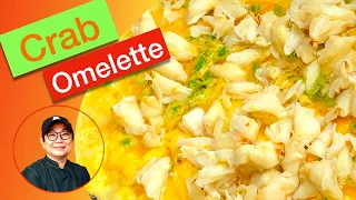 Crab Omelette/ไข่เจียวปู/Omelet con Cangrejo