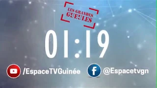 DIRECT SUR ESPACE TV GUINÉE - LES GRANDES GUEULES DU 26 NOVEMBRE 2019