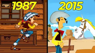 Evolution Of Lucky Luke Video Games 1987-2015