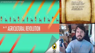 TEDDY REACTS: The Agricultural Revolution: Crash Course World History #1