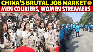 China's Brutal Job Market: Most Men Turn Couriers, Women Become Streamers, Even PhDs Remain Jobless