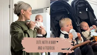 Day in the life with a baby and a toddler | Second time Mum UK | 22 month age gap