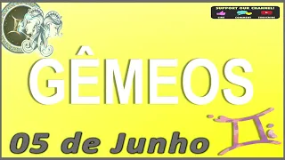 Horóscopo do Dia GÊMEOS 5 de Junho, 2024