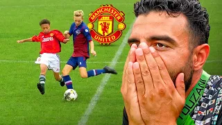 GEERT SPEELT TEGEN MANCHESTER UNITED 😱🔥