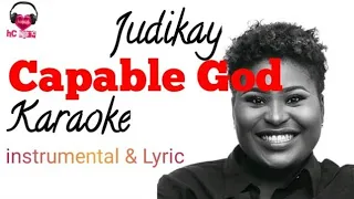 Capable God - Judikay instrumental + lyric (gospel karaoke)