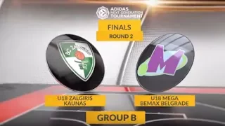 EB ANGT Finals Highlights: U18 Zalgiris Kaunas-U18 Mega Bemax Belgrade