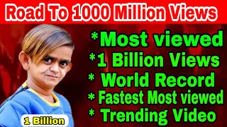 Chotu Dada fastest 1 Billion 🔥 Views Record Break | Chotu Dada Breaking News | History made by Chotu