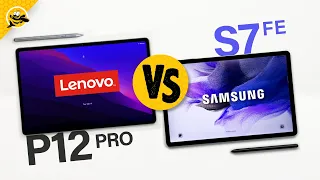 SAVE YOUR MONEY? Lenovo Tab P12 Pro vs. Galaxy Tab S7 FE!
