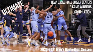 Ultimate College Basketball Buzzer Beaters & Game Winner Compilation of the 2020-2021 NCAA Season