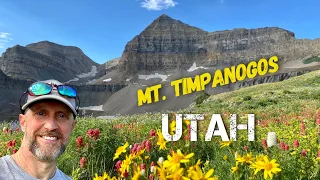 MT. TIMPANOGOS PRACTICE HIKE FOR THE HIGHLINE TRAIL IN UTAH #mountains #peak #utah