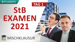 AO / UStG / ErbStG: Original-Steuerberaterexamen 2021 (Tag 1)