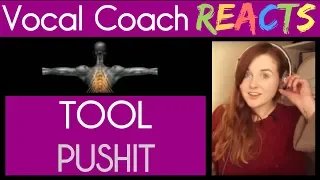 Vocal Coach reacts to Tool performing Pushit