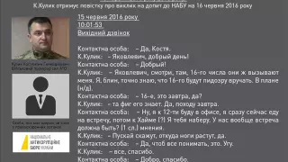 Хронологія досудового розслідування щодо К. Кулика (+аудіозапис із титрами)