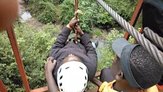 What It's Like To Ride The World's Fastest Zip Line for the first time!