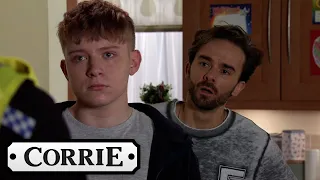 Max Is Taken to the Police Station for Questioning  | Coronation Street