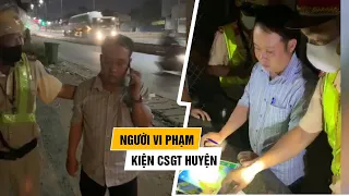 Người vi phạm giao thông kiện CSGT huyện ra tòa