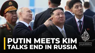 Talks between North Korea’s Kim and Putin end in Russia: What did they say?