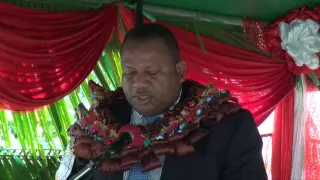 Fijian Minister for Agriculture, Hon. Inia Seruiratu commissions new museum.