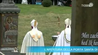 Giubileo della Misericordia, l'apertura della Porta Santa di Nostra Signora di Lourdes