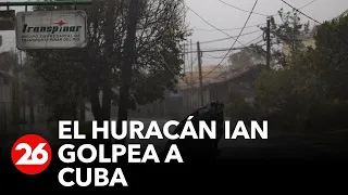 El huracán Ian golpea a Cuba