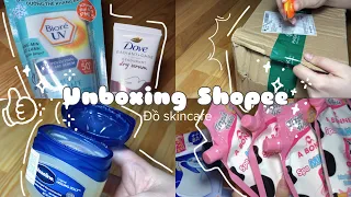 || SHOPEE HAUL || Unboxing đồ skincare cùng với tui nha